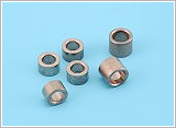  Low friction and low noise iron-bronze sintered bearing material which replaces bronze bearing