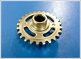 Development of the oil pump sprocket for CVT system
