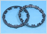 Development of the powder metal part for the lightweight centrifugal cluth