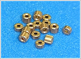 Low-noize oil-impregnated bearing for fan motor of super-slim mobile note PC