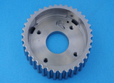 Development of Complex Shaped Pulley with High Accuracy Non-circular gear teeth