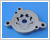 High efficiency electric oil pump parts for HEVs clutch engagement (high pressure application)